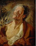 Portrait of Abraham Grapheus as Job, Jacob Jordaens